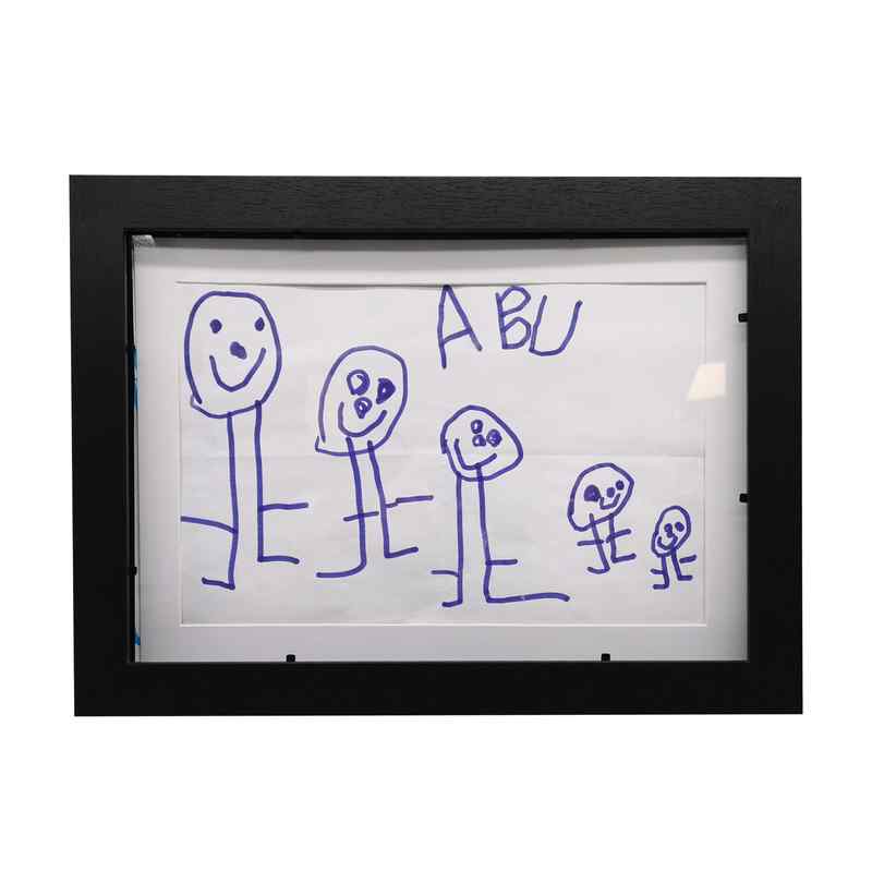 [HA4968] Marco caja para guardar dibujos, para colgar, varios colores
