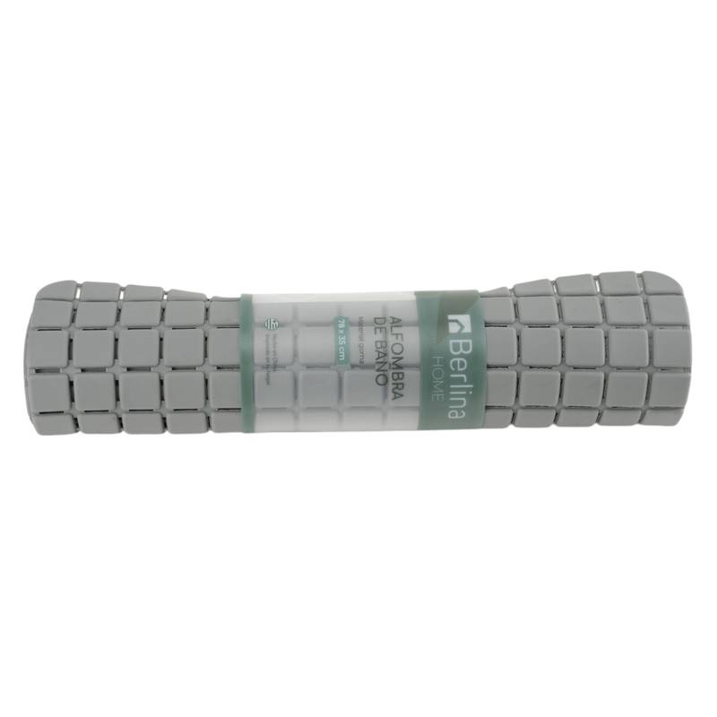[HA4972A] Alfombra para baño de TPR, con ventosas, GRIS, Berlina Home