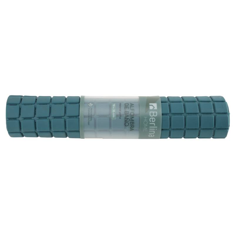[HA4972C] Alfombra para baño de TPR, con ventosas, VERDE OSCURO, Berlina Home
