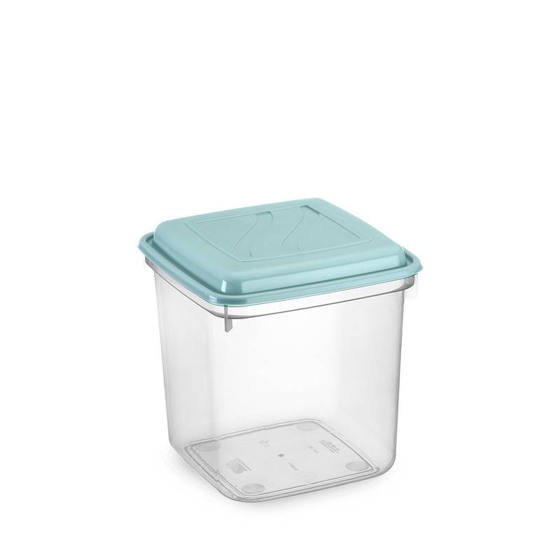 Frasco de plástico con tapa, 2,7L, varios colores