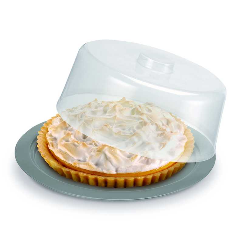 [HA5009] Cubre torta campana y bandeja de plástico, varios colores