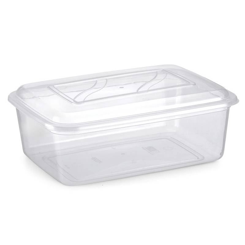 [HA5023] Vianda recipiente de plástico transparente, 5,5L