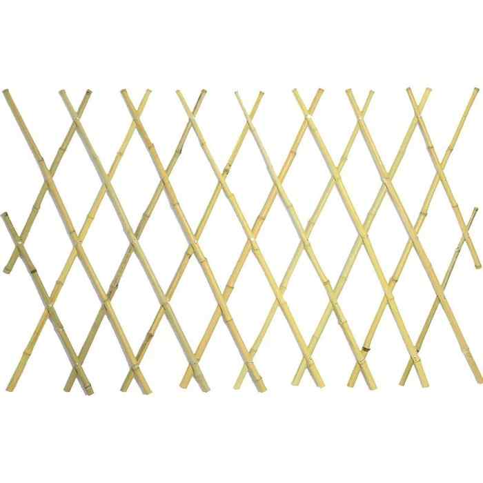 Cerco extensible de bambú