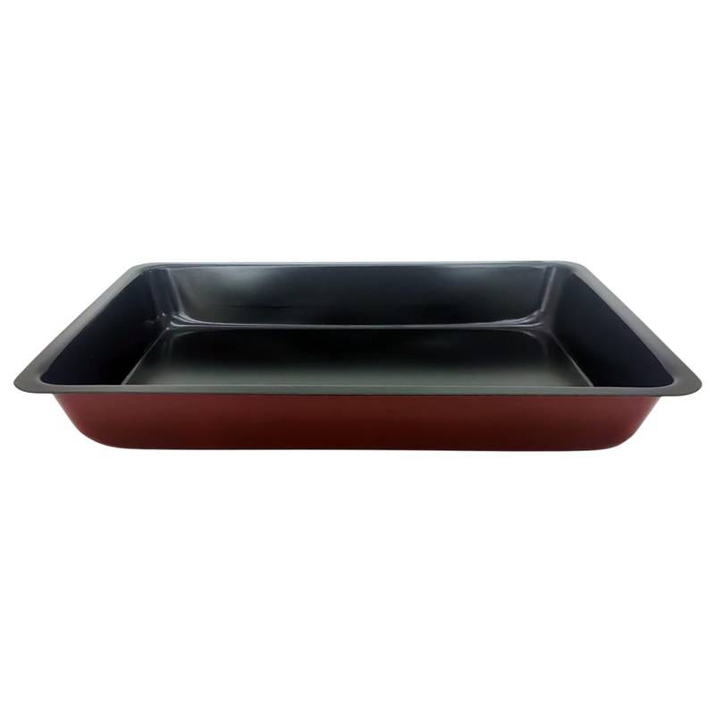 [HA5059] Asadera rectangular de metal antiadherente