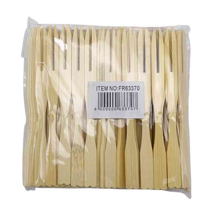 [HA5076] Descartable, pincho para copetín de bambú, bolsa x100