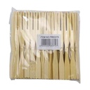 Descartable, pincho para copetín de bambú, bolsa x100