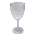 Copa de acrílico, transparente