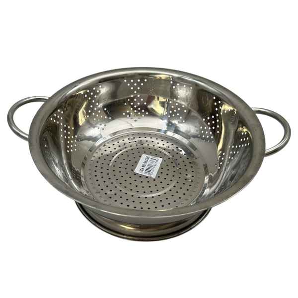 [HA5096] Colador de acero inoxidable, con pie