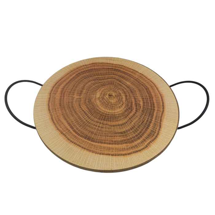[HA5141] Bandeja de madera, 2 asas
