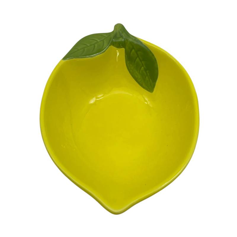 [HA5150] Bowl de cerámica, diseño limón