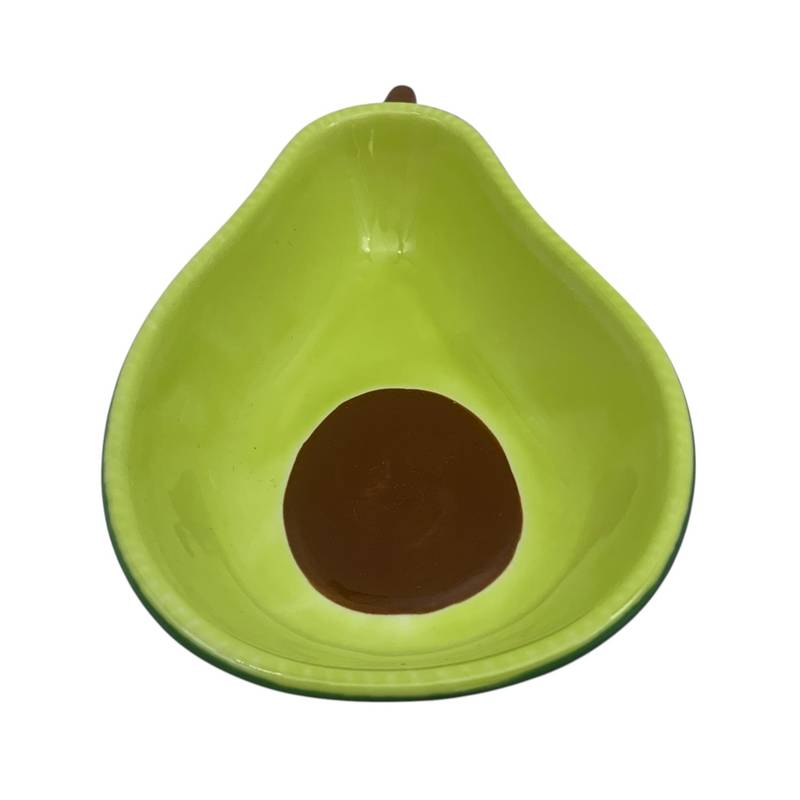 [HA5152] Bowl de cerámica, diseño palta