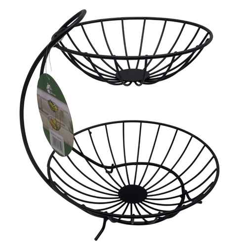 [HA5163] Centro de mesa frutero de metal