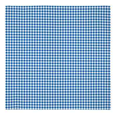 Mantel cuadrado, 55% algodón 45% poliéster, 140x140cm, azul, Berlina by Teka