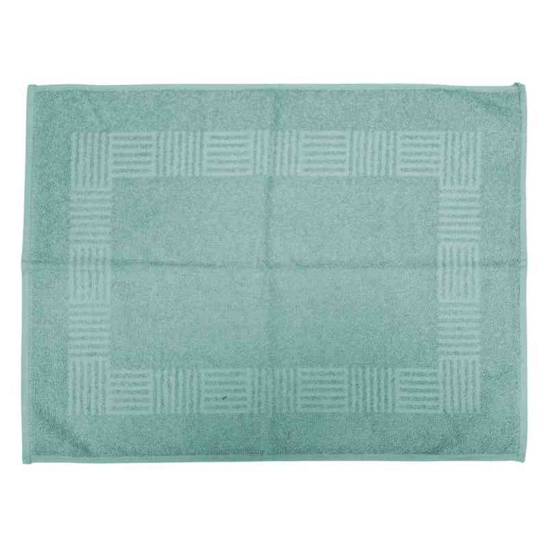 [HA5174A] Alfombra para baño de algodón, celeste, Berlina by Teka