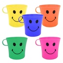 Taza de plástico x5, en red