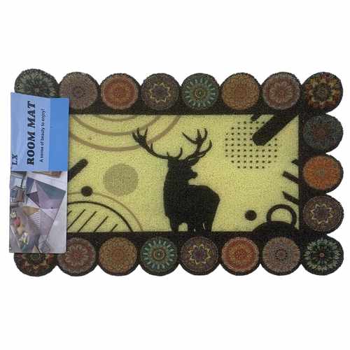 [HA5274] Alfombra felpudo de PVC, varios diseños