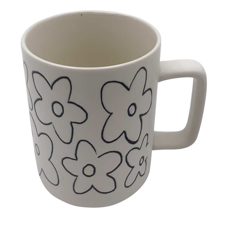 [HA5309] Taza de loza, varios diseños