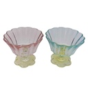Copa de vidrio para postre, x2, en caja