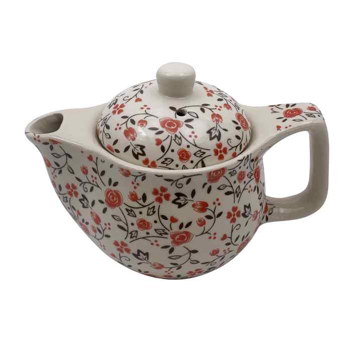 [HA5344] Tetera de cerámica con infusor, varios diseños