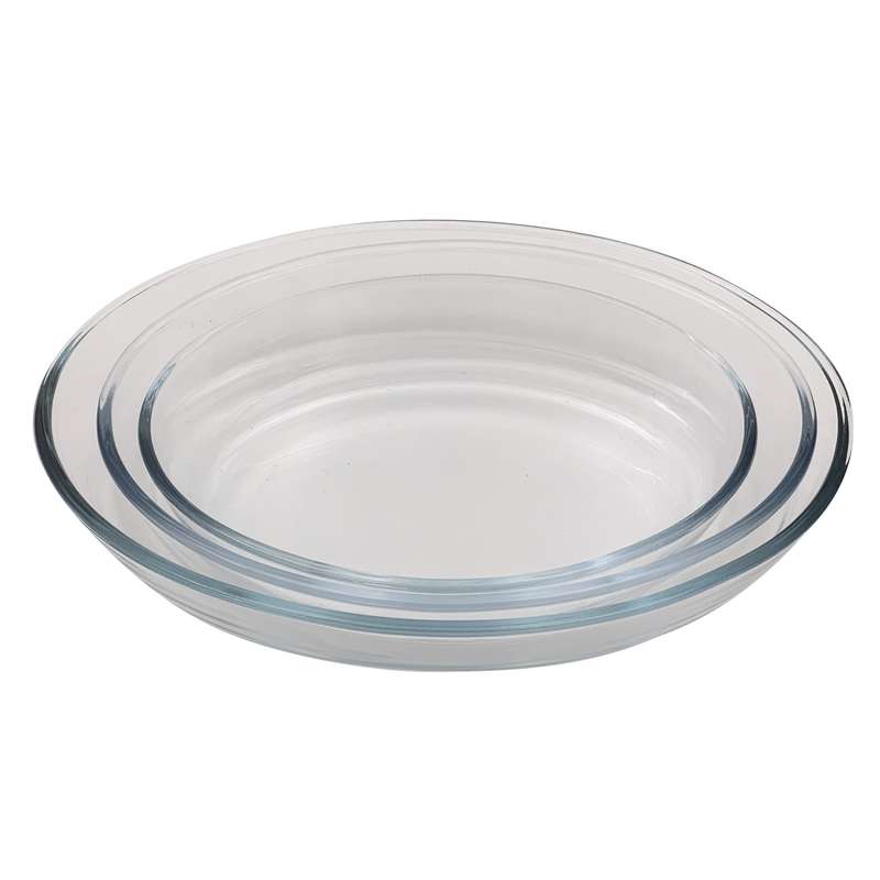 [HA5355] Fuente de vidrio x3, para horno, 1/2/3L, en caja