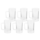 Jarra de vidrio para cerveza, 380ml CAJA x6