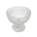 Copa de vidrio para postre, x6, en caja