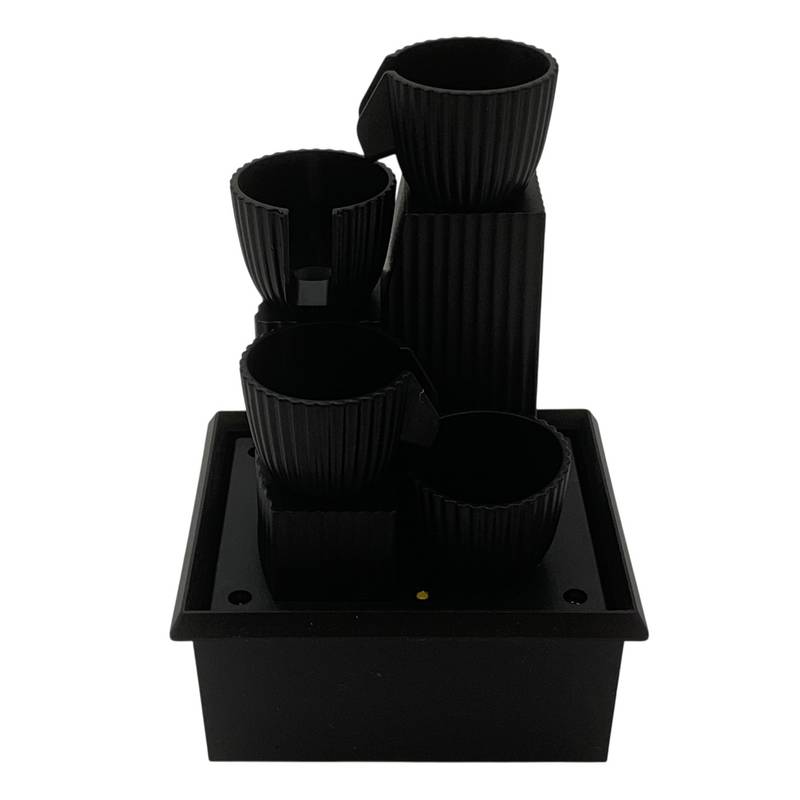 [HA5515] Fuente de agua, de plástico, recarga USB, con luz, en caja