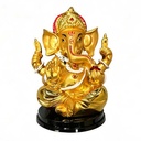 Adorno de resina Ganesha