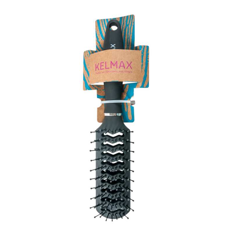 [HC0669] Cepillo para pelo NEGRO araña, Kelmax