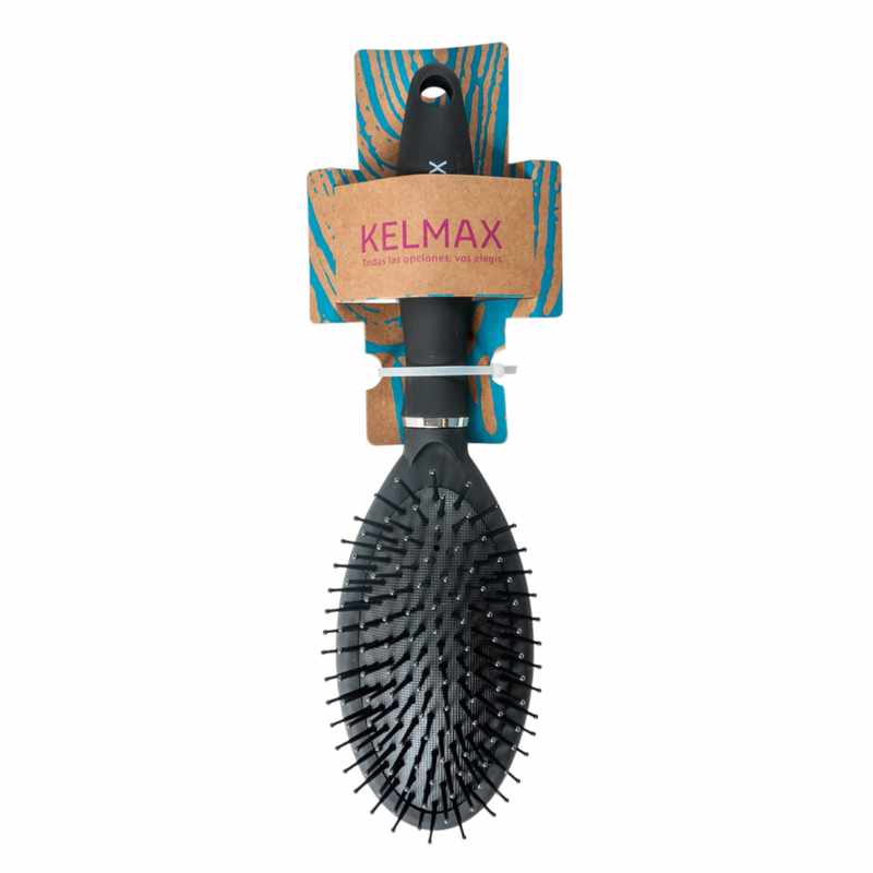 Cepillo para pelo NEGRO neumático, Kelmax