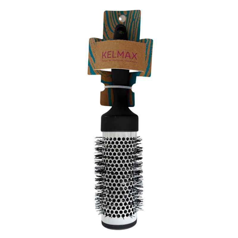 [HC1056] Cepillo para pelo NEGRO redondo, Kelmax