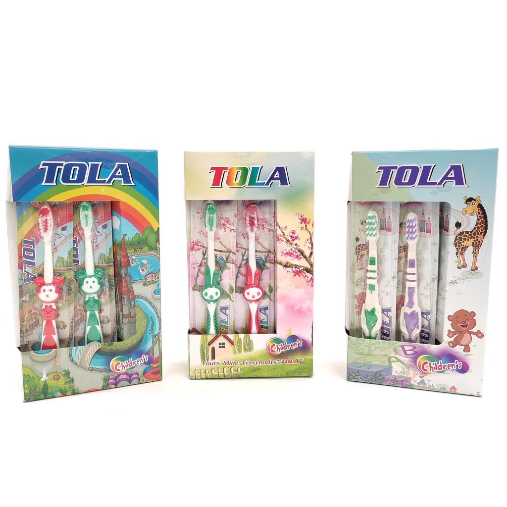 [HC1184] Cepillo de dientes para niño, en blister, CAJA x12