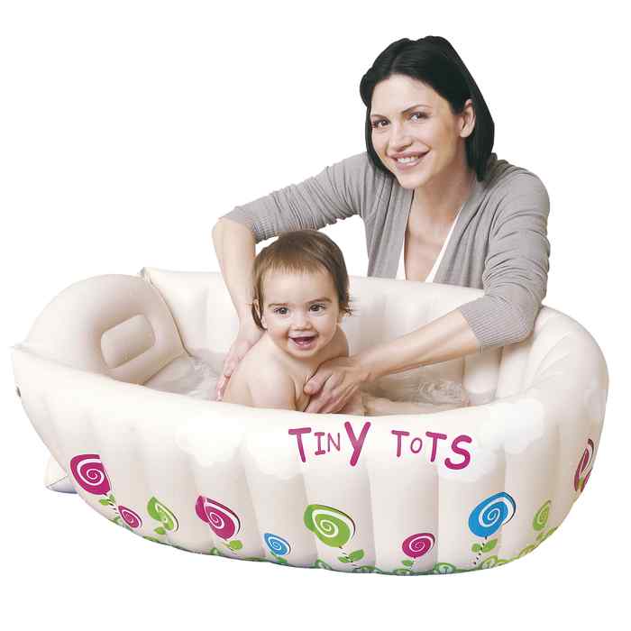[HC1227] Bañito inflable para bebé de PVC, con indicador de temperatura, en caja, Jilong