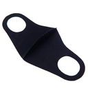 Tapabocas de tela, reutilizable, en bolsa NEGRO, PACK x20