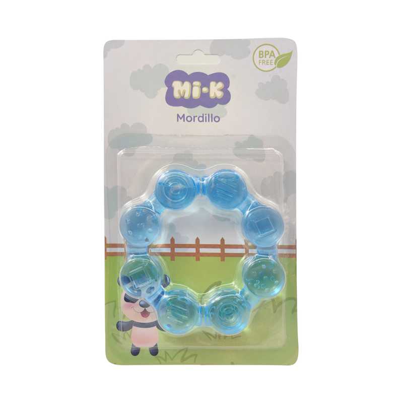 [HC1301] Mordillo con líquido, MI-K, en blister, 2 colores