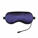 Antifaz para dormir liso calentador USB, en bolsa varios colores