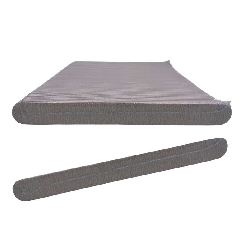 Lima de cartón y esmeril, acolchonada recta, PACKx50
