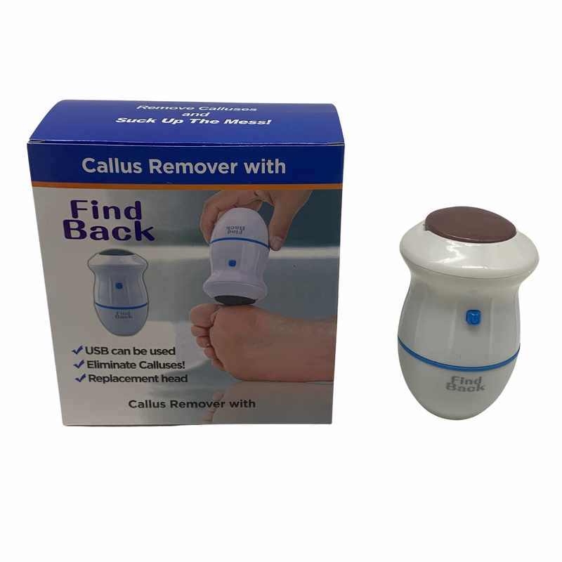 [HC1545] Removedor de callos con accesorios 4AAA o USB, en caja
