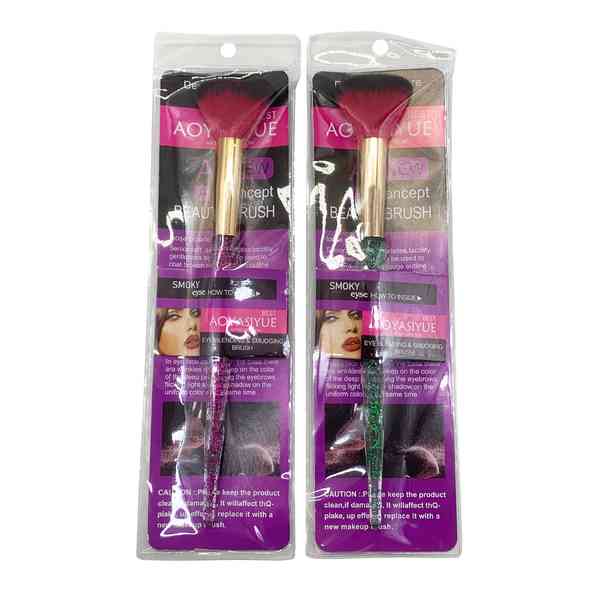 [HC1565] Pincel brocha de maquillaje para rubor, en cartón