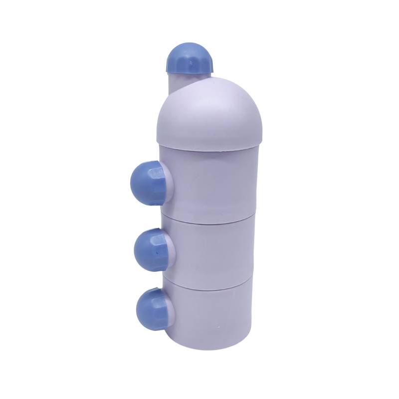 Dispensador contenedor de alimentos apilable, en bolsa