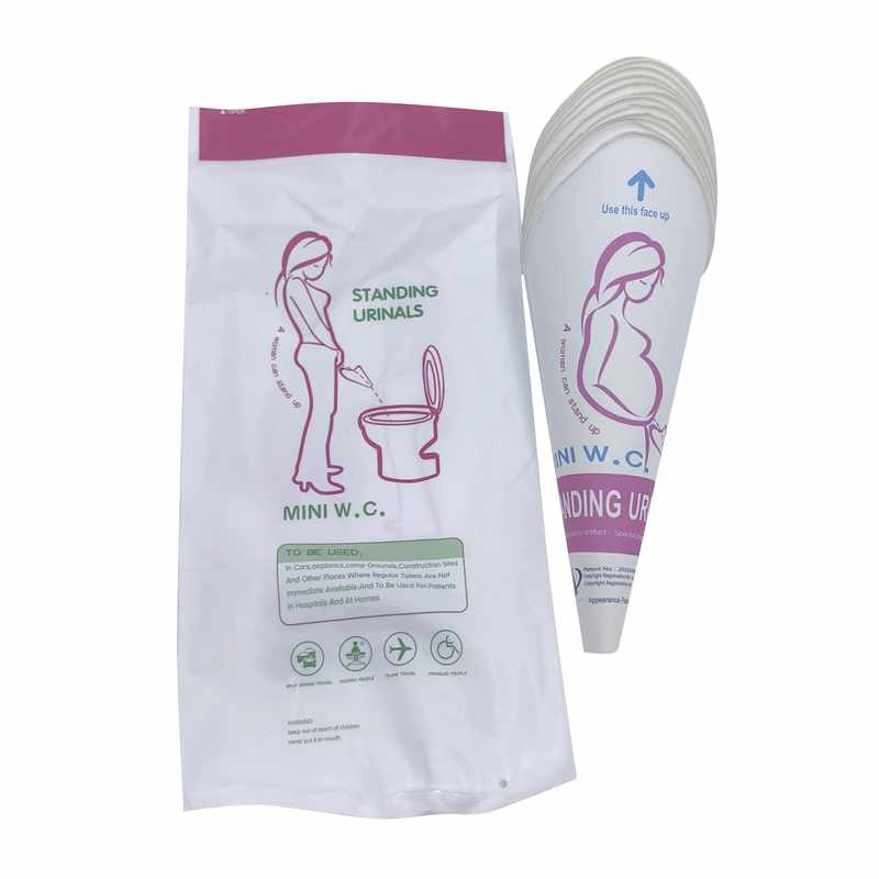 [HC1641] Urinal femenino descartable x12, en bolsa