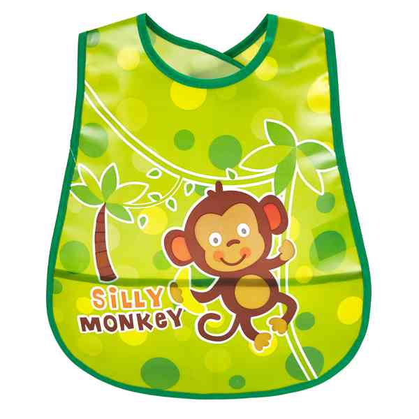 [HC1661] Babero de EVA con bolsillo, en bolsa, varios diseños MOMEASY