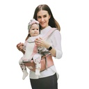 Mochila porta bebé ergonómica cangurera de poliéster, en caja, varios colores