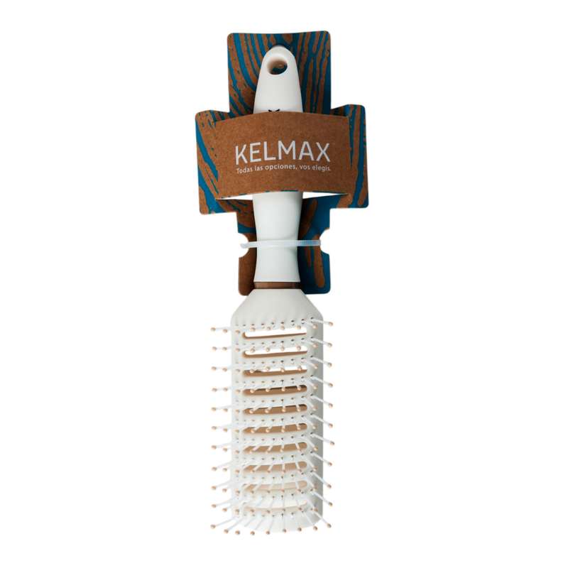 [HC1807] Cepillo para pelo BLANCO araña, Kelmax