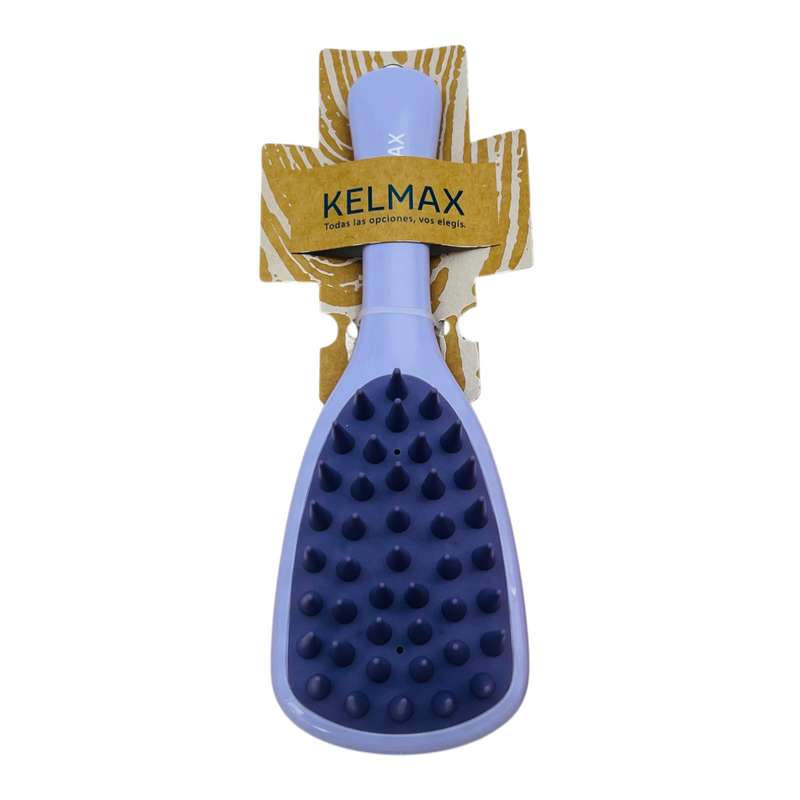 [HC1812] Cepillo para pelo CR masajeador, Kelmax de silicona varios colores