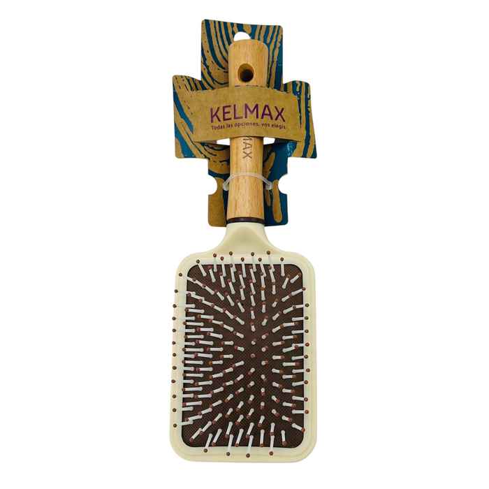 Cepillo para pelo mango de madera neumático, Kelmax