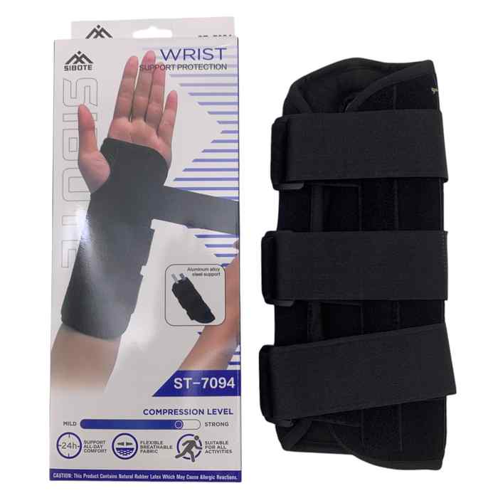 [HC1855] Protector para mano con inmovilizador con velcro, en caja