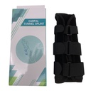 Protector para mano con velcro para túnel carpiano, en caja