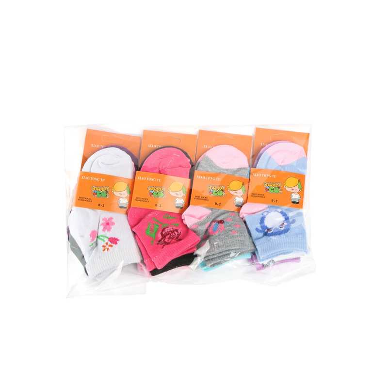 Medias infantiles, varios diseños de nena, talle chico,PACK x12