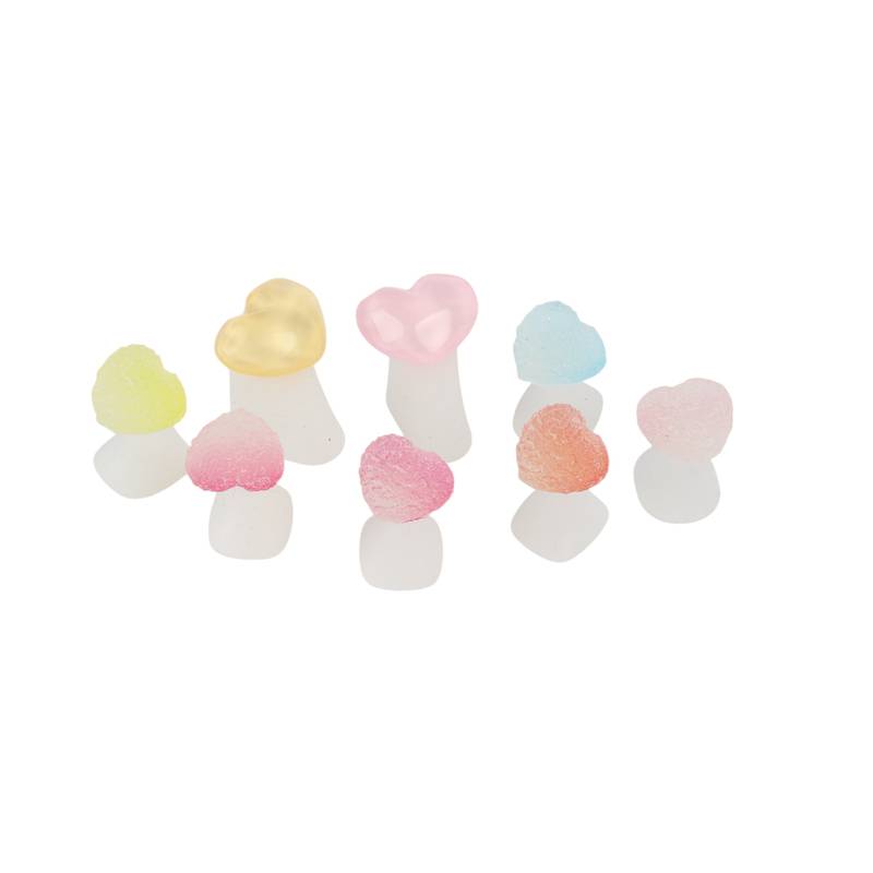 Separador de dedos de silicona, para pedicuría x8, varios diseños, en bolsa